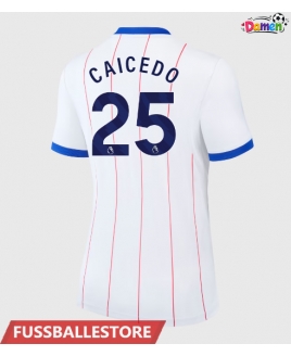Günstige Chelsea Moises Caicedo #25 3rd trikot Damen 2026-27 Kurzarm